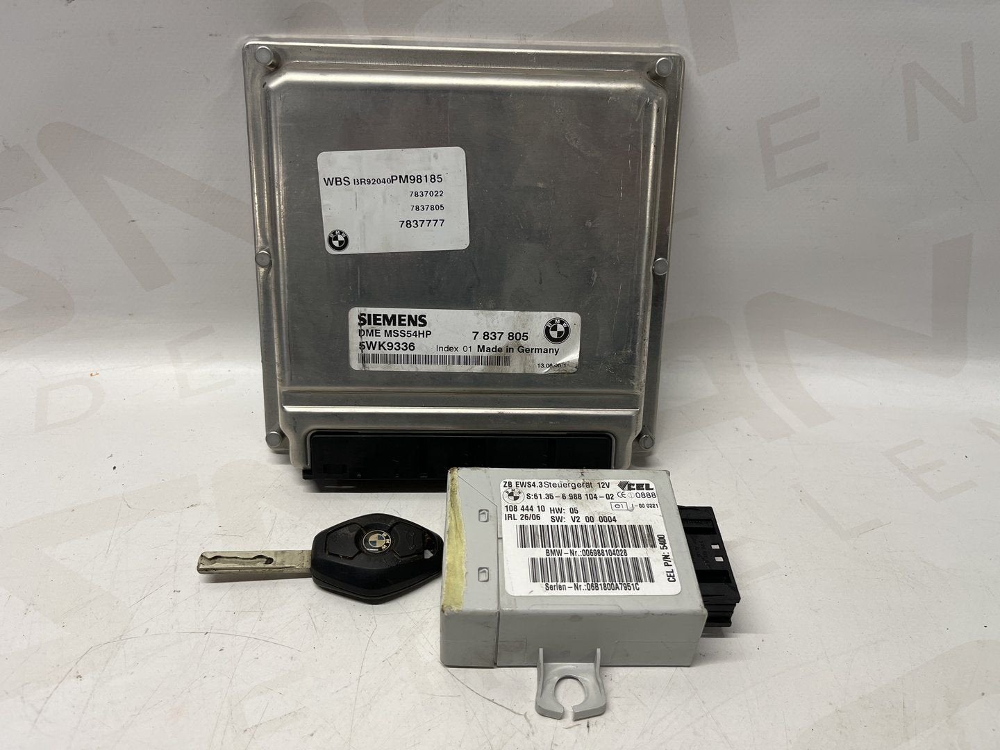 Computer motormanagement set BMW E46 M3 7837805, Auto-onderdelen, Elektronica en Kabels, BMW, Gebruikt, Ophalen of Verzenden