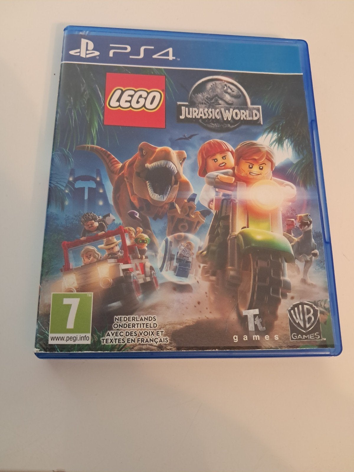 LEGO Jurassic World, Consoles de jeu & Jeux vidéo, Jeux | Sony PlayStation 4, Comme neuf, Autres genres, À partir de 7 ans, Enlèvement