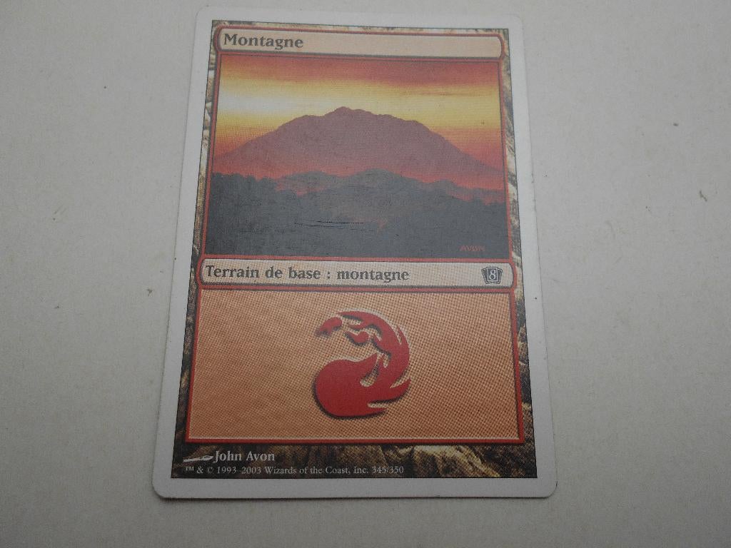 magic card The gathering terrain de base ,montagne, Enlèvement ou Envoi, Neuf
