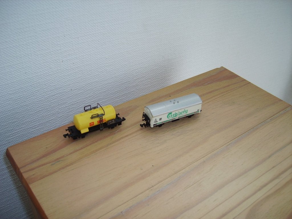 LIMA, 2 WAGONS DE FRET, PESÉS ET EN BON ÉTAT, Enlèvement ou Envoi, Wagon, Lima, Courant continu