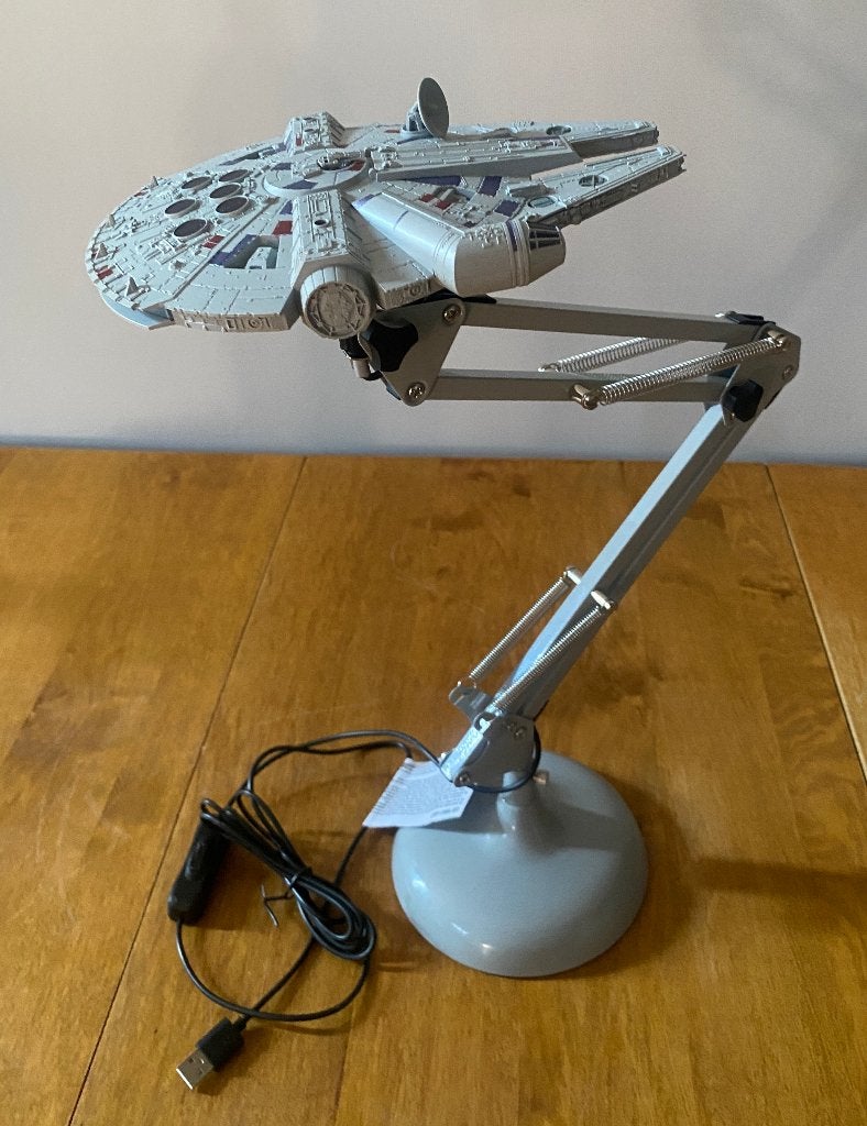 Star Wars bureaulamp is een gearticuleerd model repr., Verzamelen, Star Wars, Ophalen, Zo goed als nieuw, Overige typen