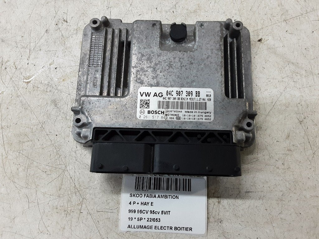 ONTSTEKINGSMODULE Skoda Fabia III (NJ3) (04C907309BB), Gebruikt, Mevr. I. Hauben, Skoda, Rue de l'Espoir 34 34
4030  GRIVEGNÉE, BE