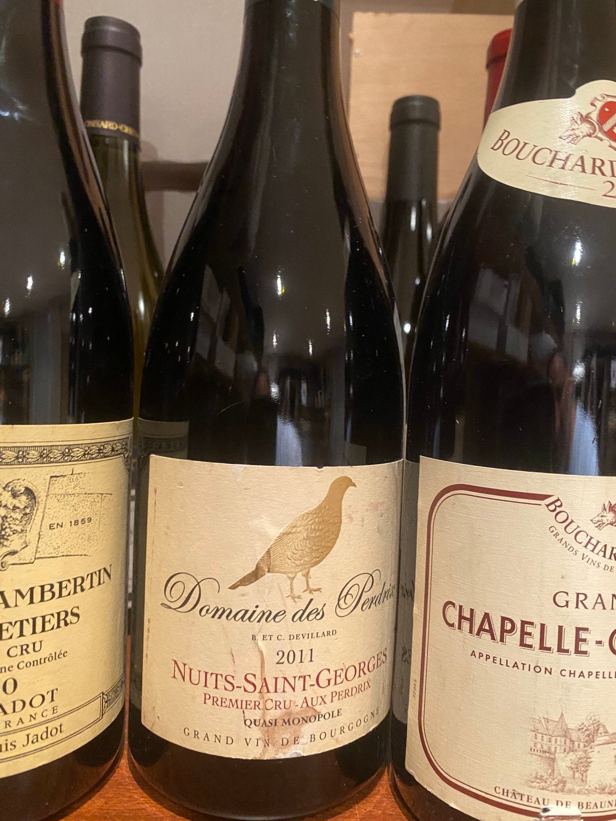Nuits saint Georges 1er cru Perdrix, Enlèvement ou Envoi, Comme neuf