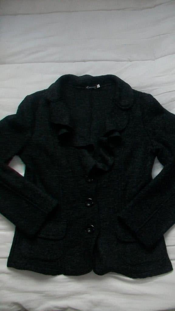 Mooie donkergrijze vest, maat L, Rhétorique, nooit gedragen, Ophalen of Verzenden, Zo goed als nieuw, Maat 42/44 (L)