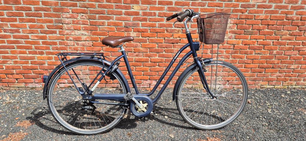 Vrouwen fiets, Fietsen en Brommers, Gebruikt, Velgrem, Versnellingen, Ophalen
