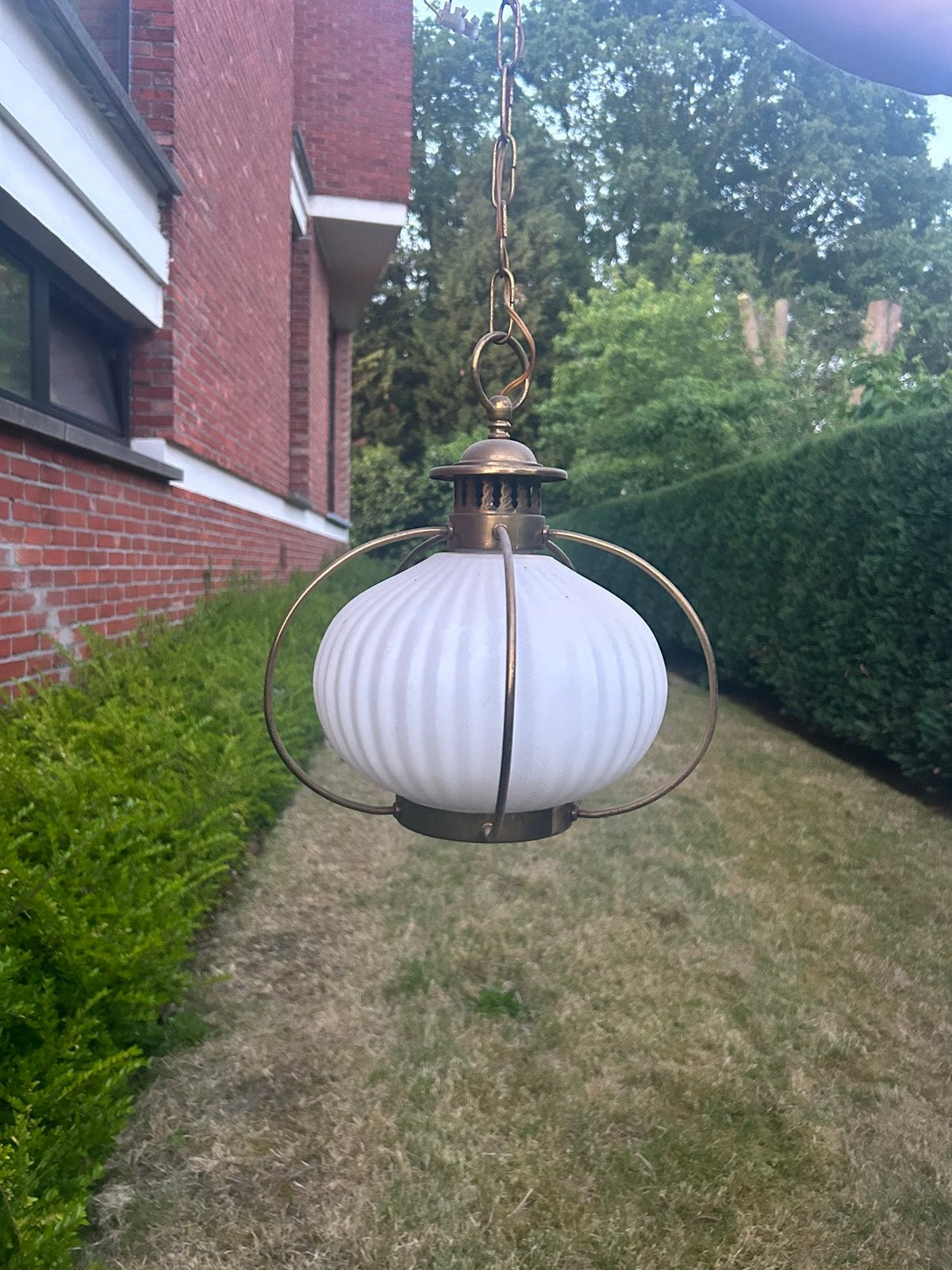 Vintage hanglamp, Ophalen, Gebruikt