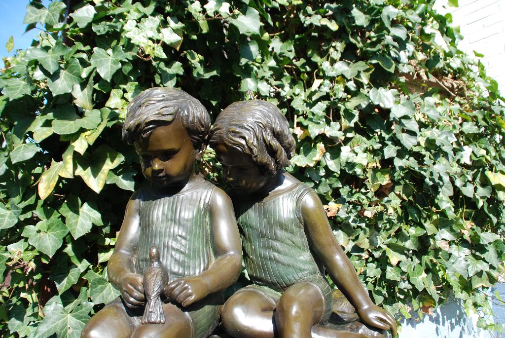 zwaar bronzen beeld, Ophalen, Brons