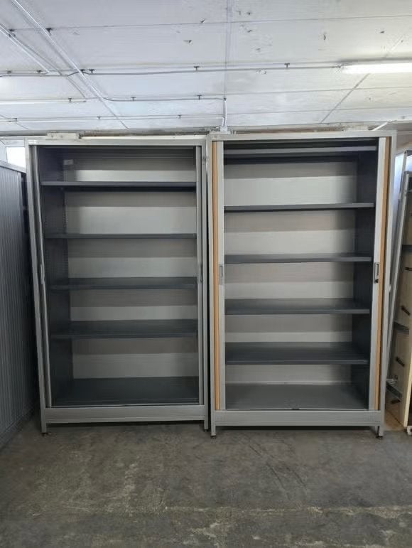 Armoire métallique professionnelle porte coulissante 205x120, Enlèvement ou Envoi, Comme neuf