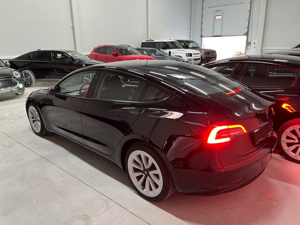 Tesla Model 3 Long Range All-Wheel Drive, Auto's, Tesla, Automaat, Zwart, Zwart, Leder