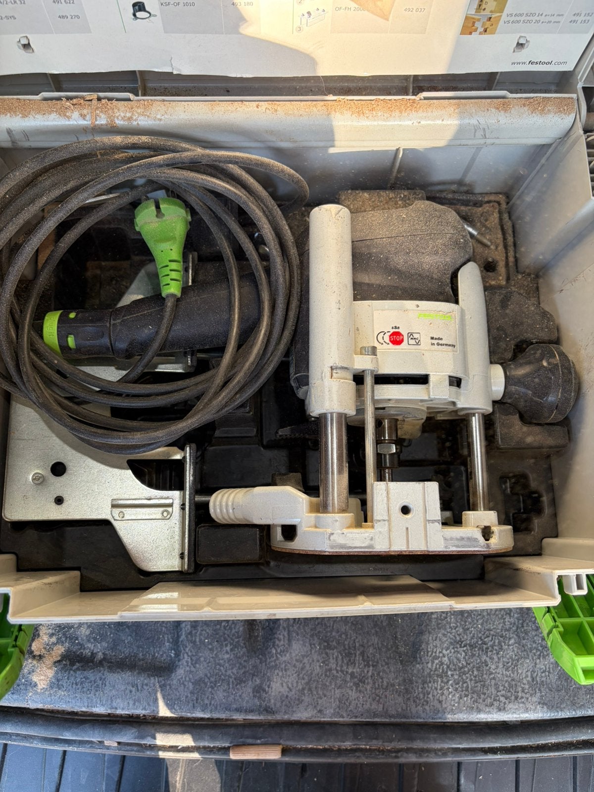 Festool 1010, Ophalen, Zo goed als nieuw