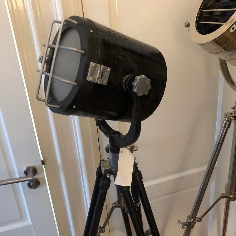 NIEUWE VLOERLAMP STAANDE LAMP ZWART industrieel Flamant, Ophalen of Verzenden, Nieuw, Metaal, 150 tot 200 cm
