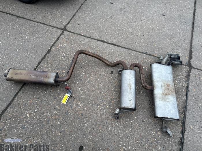 Echappement (complet) d'un Audi Q2, -, -, 3 mois de garantie, Audi