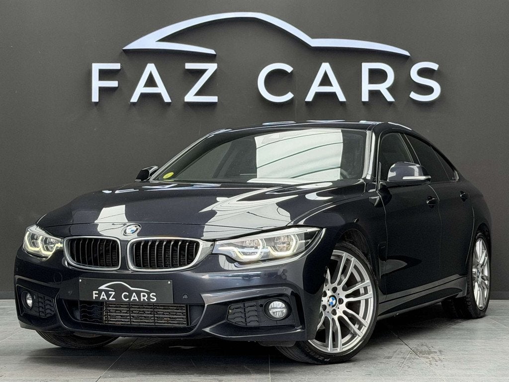 BMW 418 Gran Coupé dA *PACK M + JANTES + CAMÉRA + GARANTIE, Auto's, BMW, Automaat, Achterwielaandrijving, 4 cilinders, Zwart