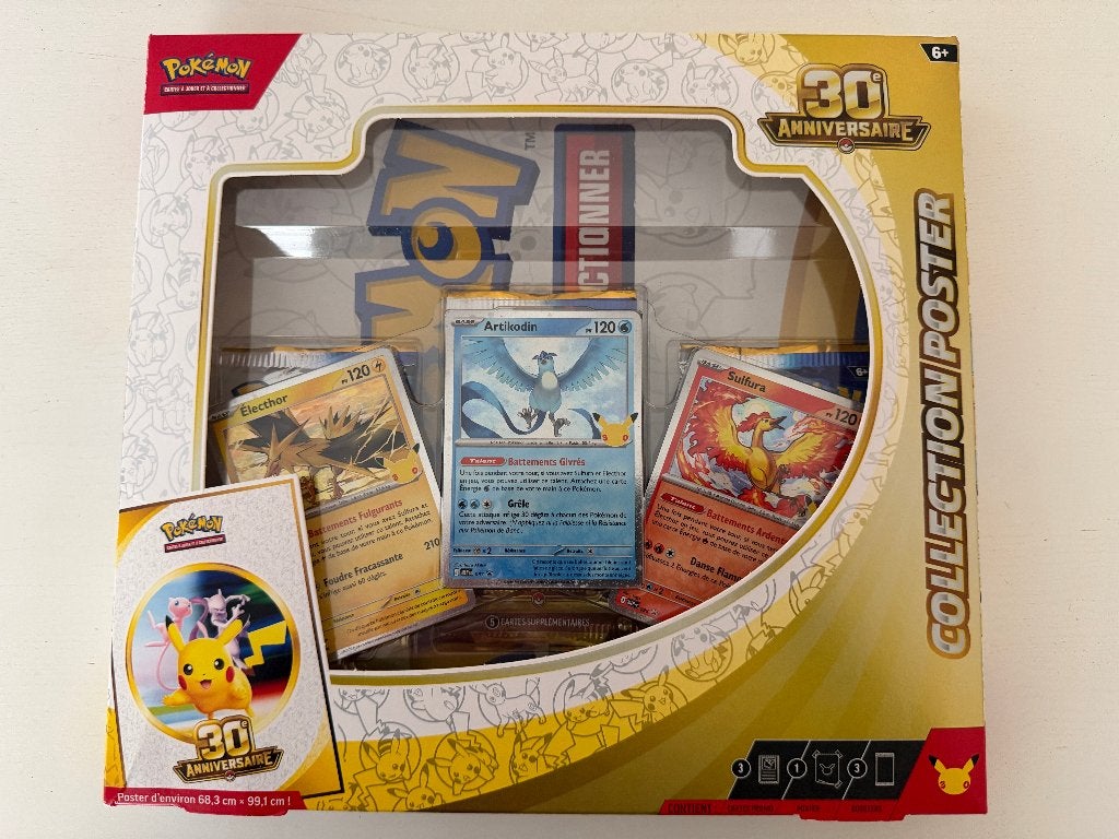 Pokemon 30Th Poster, Enlèvement ou Envoi, Neuf