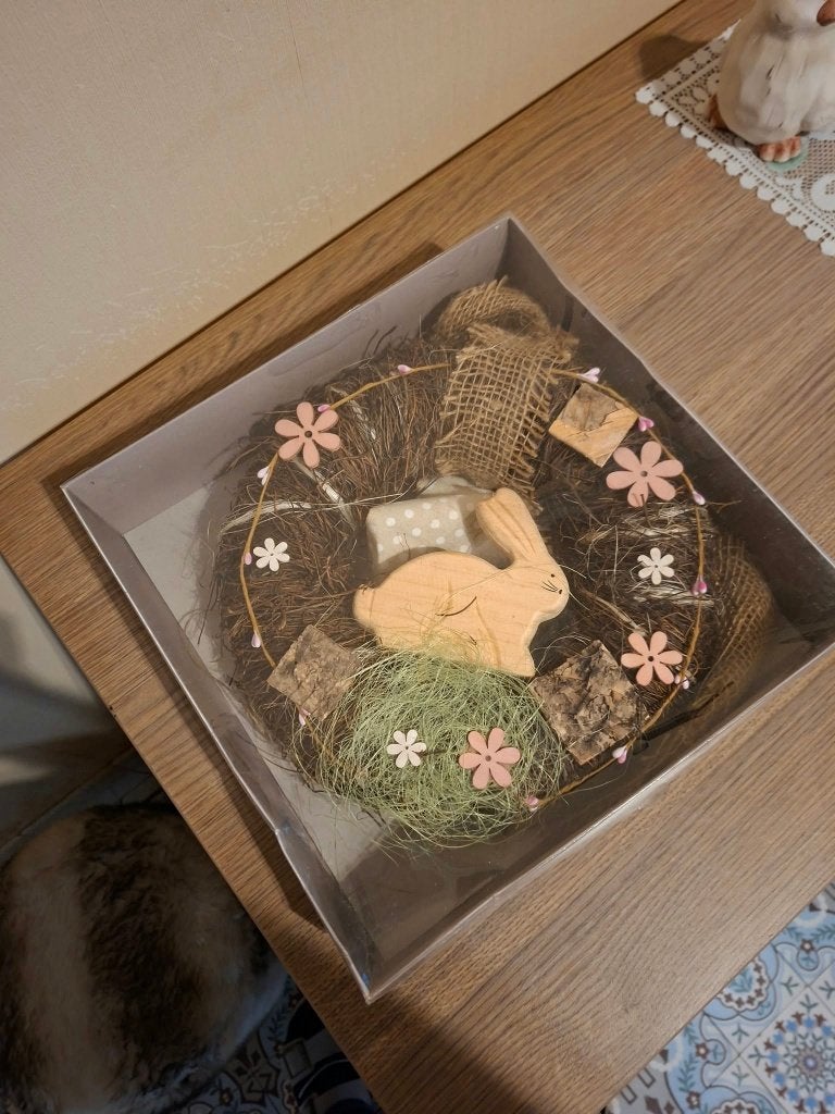 Decoratieve paaskrans, Diversen, Ophalen of Verzenden, Zo goed als nieuw