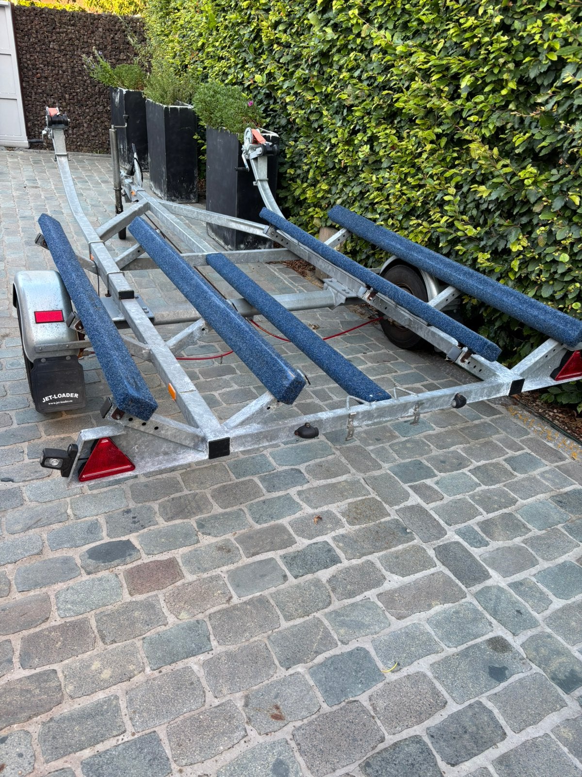 Dubbele Jetloader Led Versie - geremd ! 2200 euro !, Enlèvement ou Envoi, Comme neuf, Freinée