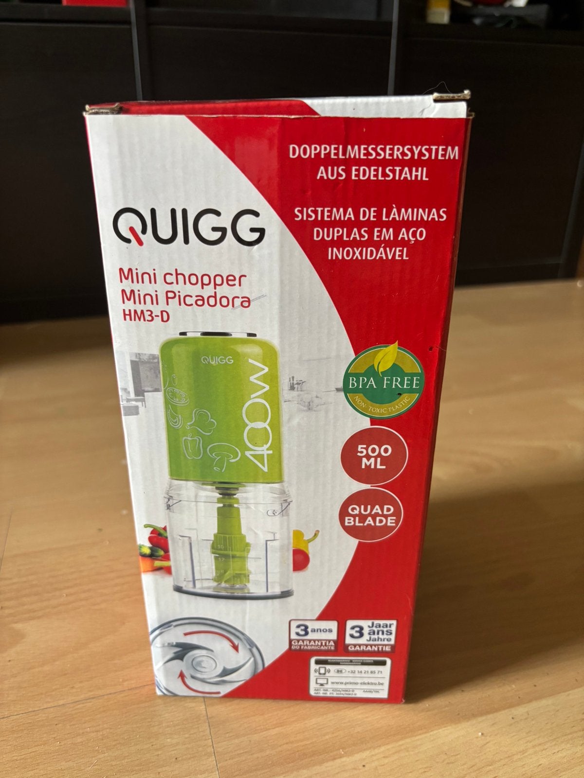 Keukenhulp mini-chopper, Huis en Inrichting, Snijmachine, Ophalen, Nieuw