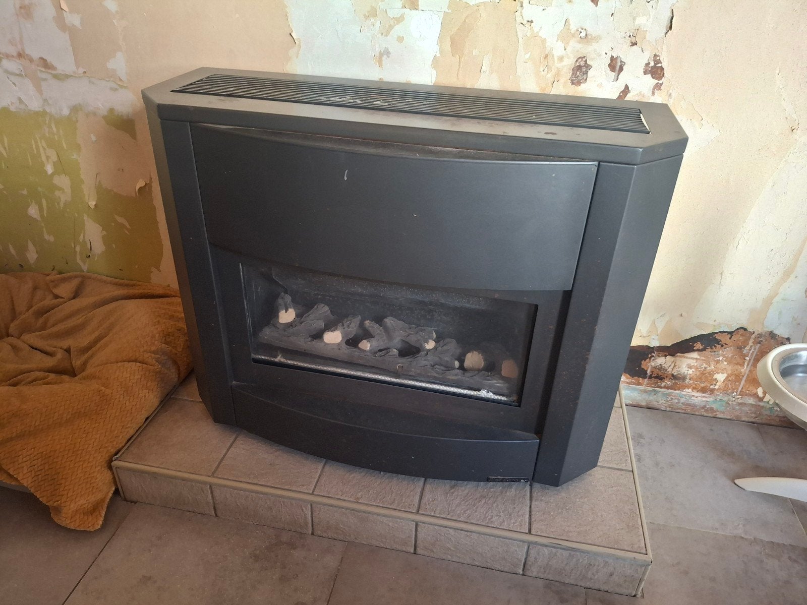 poêle à gaz, Maison & Meubles, Poêles, Enlèvement, Autoportant, Gaz, Utilisé