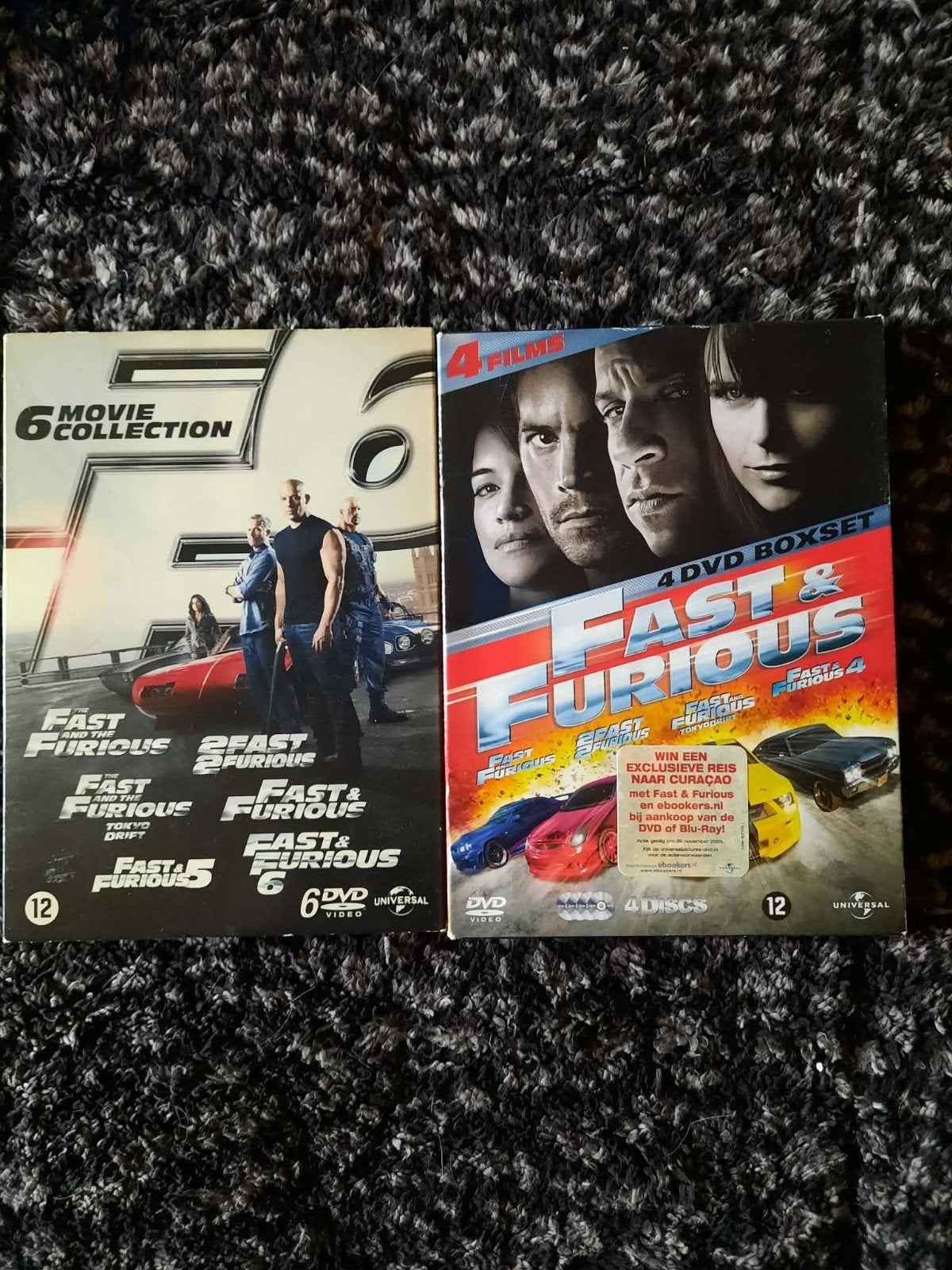 dvd fast and furios 10 film collection en als scarymovie, CD & DVD, Enlèvement, Horreur