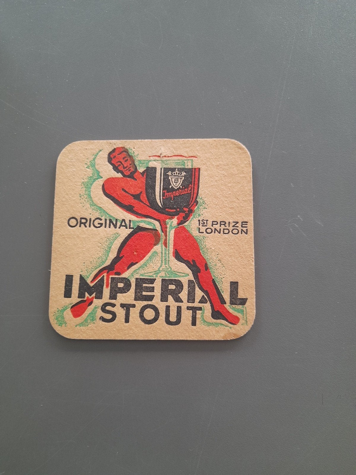 Bierviltje brouwerij imperial stout, Verzamelen, Ophalen of Verzenden