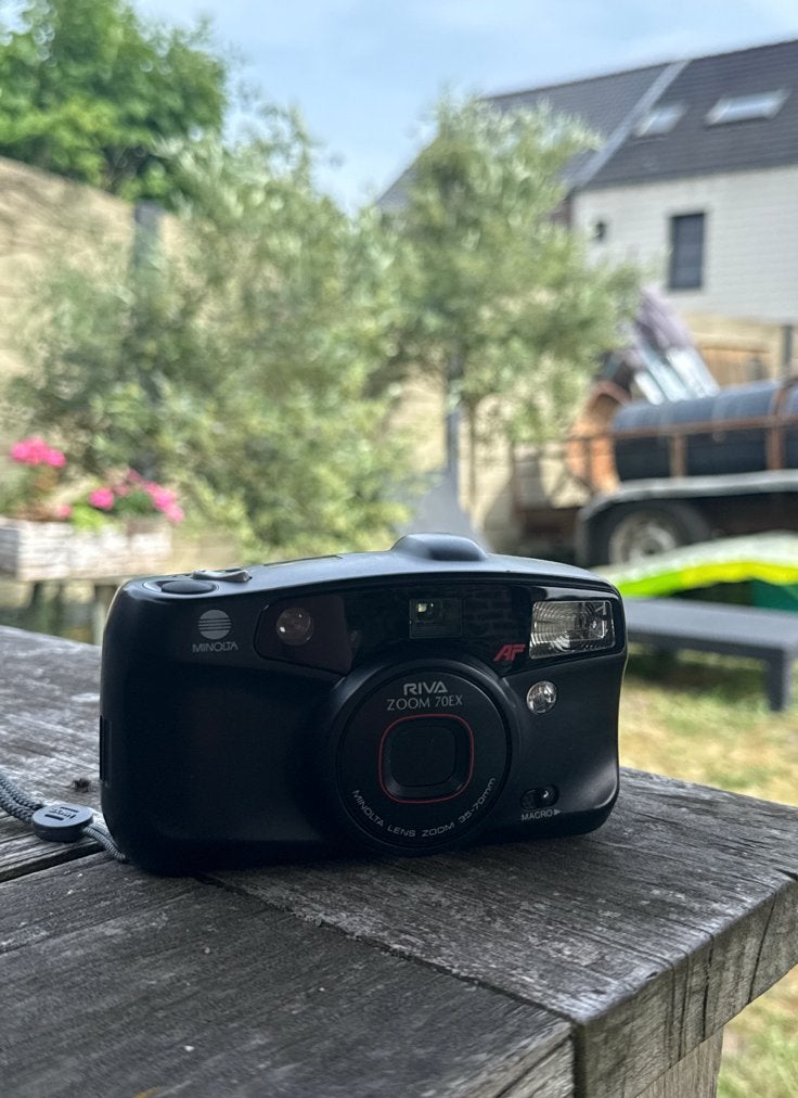 Minolta Riva Zoom 70EX UITSTEKENDE STAAT!, Enlèvement ou Envoi, Neuf, Compact, Minolta