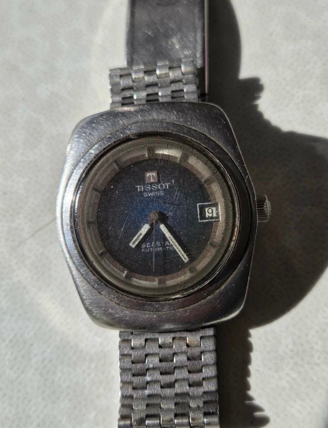 Tissot Seastar Automatic, Ophalen of Verzenden, Zo goed als nieuw