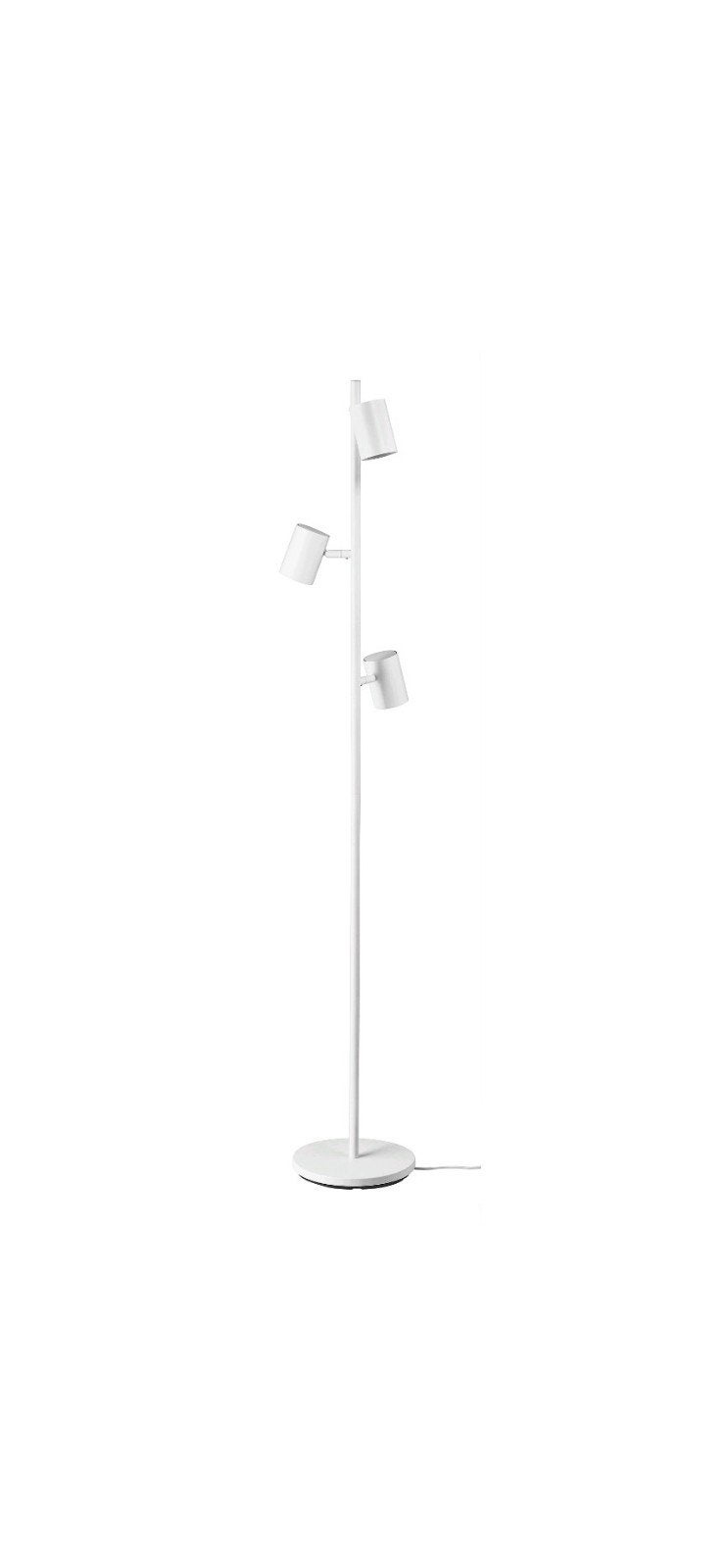 IKEA Nymåne staanlamp wit, Huis en Inrichting, Ophalen, Wit
