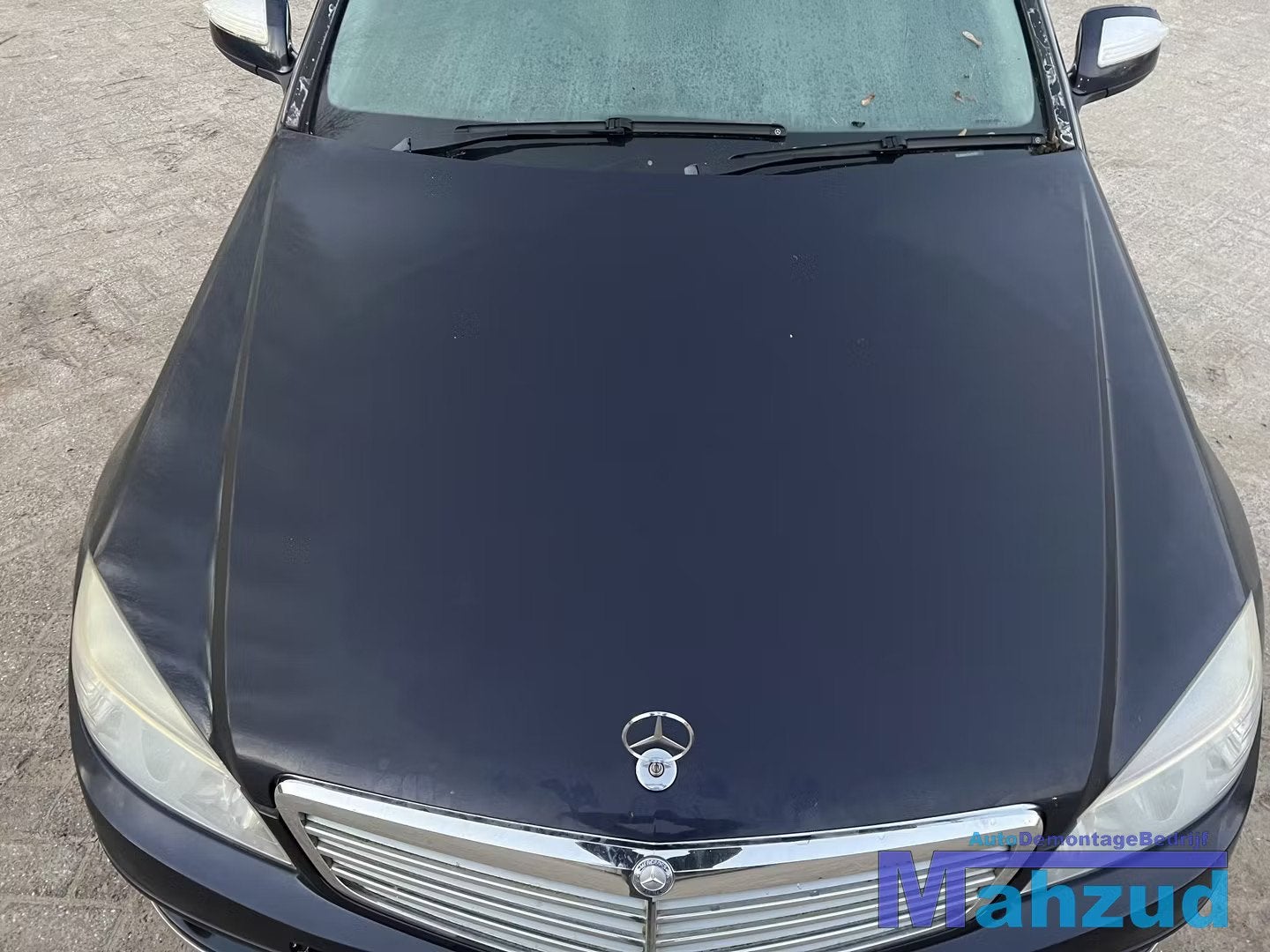 MERCEDES C KLASSE W204 Blauw C359 motorkap 2007-2011, Mercedes-Benz AG, Mercedes-Benz, Utilisé, Mercedesstrasse 120
70372  Stuttgart, DE