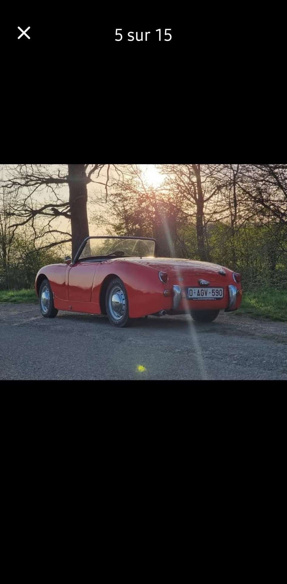 Austin Healey Sprite Frogeye (bj 1960), foto 12
