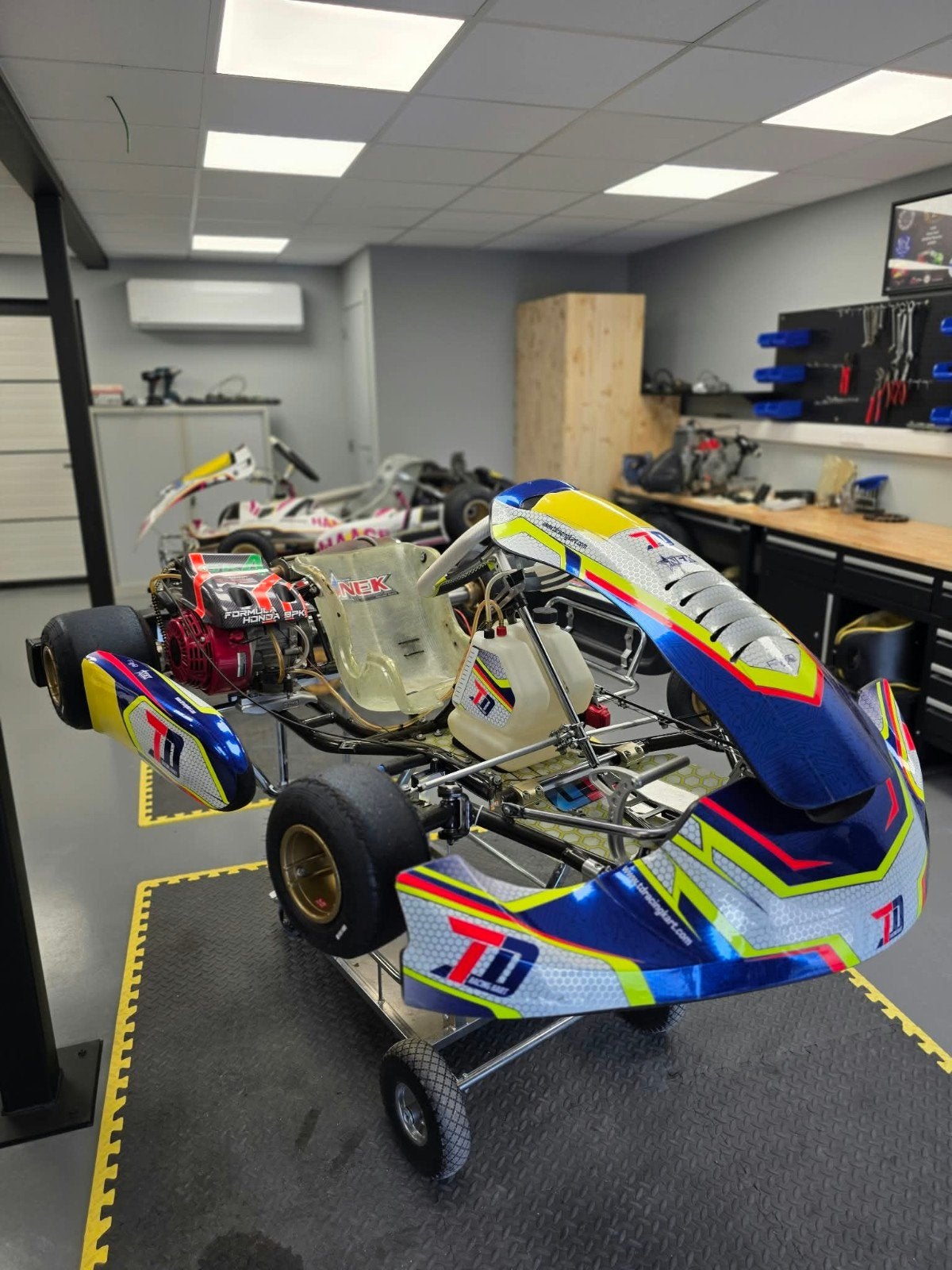 TD kart van 2026 met honda 9pk senior motor 
Chassis en moto, Sports & Fitness, Enlèvement, Comme neuf, Kart