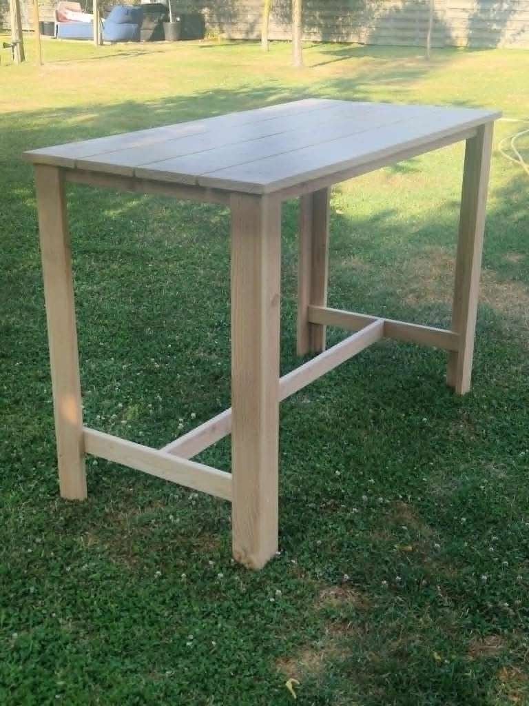 Bartafel Douglas op maat, Tuin en Terras, Tuinmeubel-accessoires, Nieuw, Ophalen