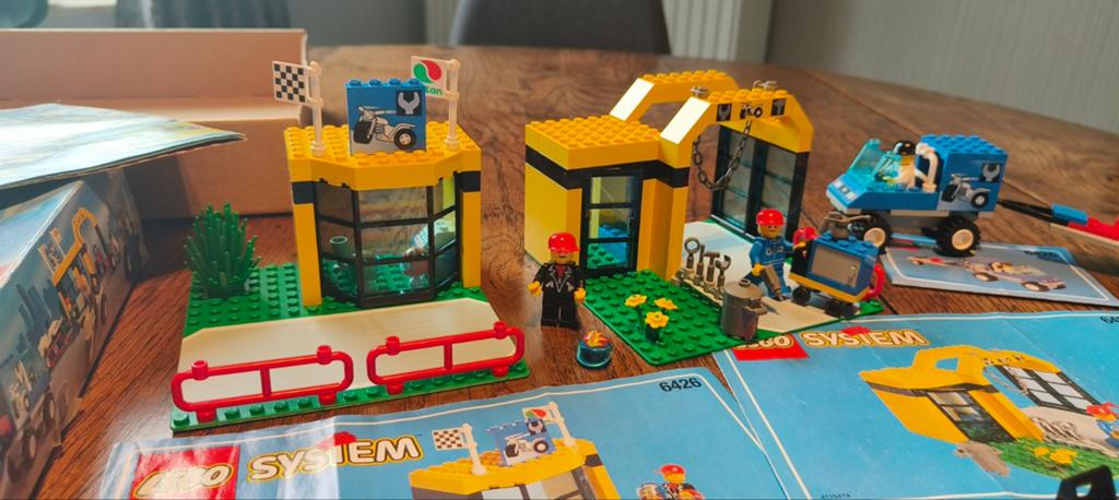LEGO System 6426 Super Cycle Center kompleet, City, Lego, Ophalen of Verzenden, Zo goed als nieuw