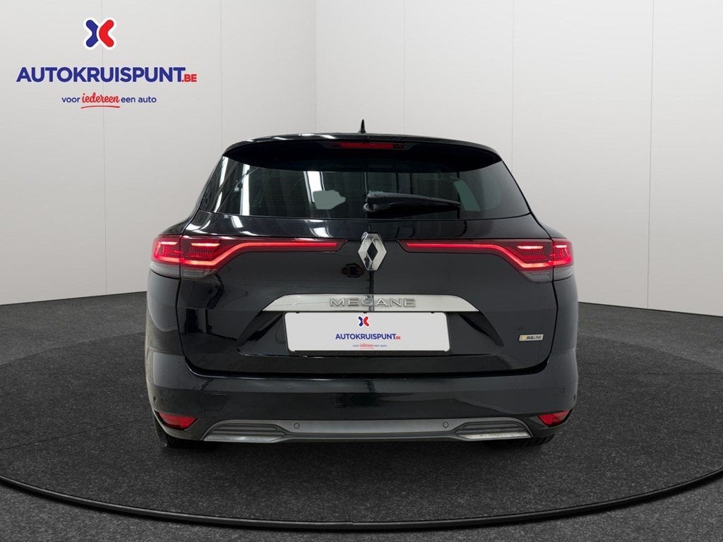 Renault Megane Grandtour 1.6 E-TECH 160 PHEV R.S. LINE GPS, Auto's, Renault, Automaat, Zwart, Zwart, 5 deurs