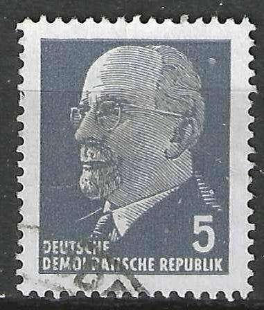 Duitsland DDR 1961-1967 - Yvert 561 - Walter Ulbricht (ST), Verzenden, DDR, Gestempeld