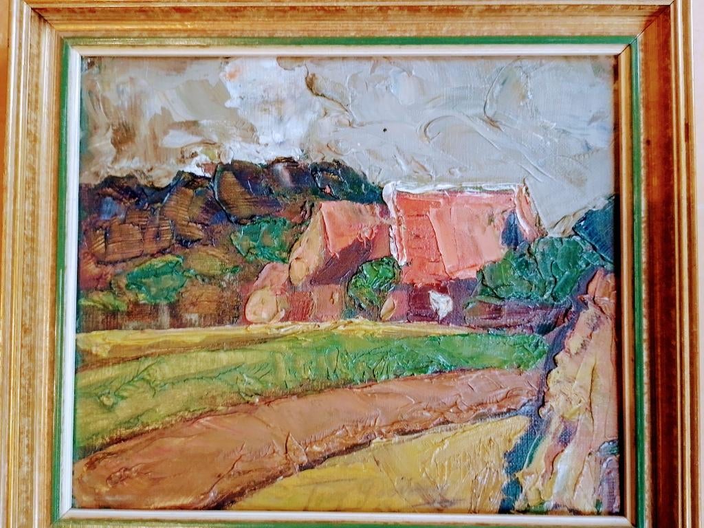 Tony Goossens  1903 - 1980  Landschap met hoeve, Envoi