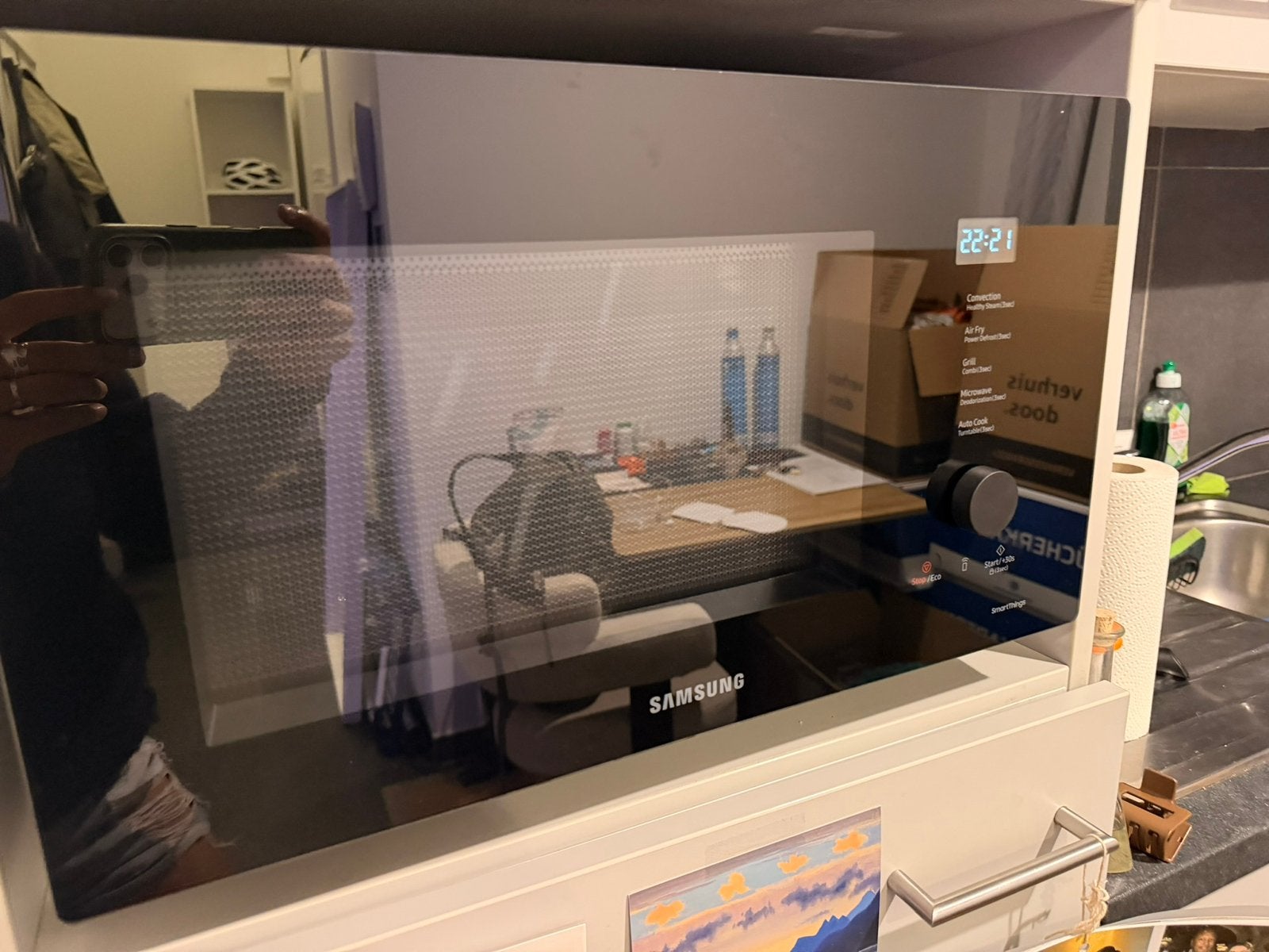 SAMSUNG microwave oven / combi magnetron, Elektronische apparatuur, Ophalen, Zo goed als nieuw, Oven