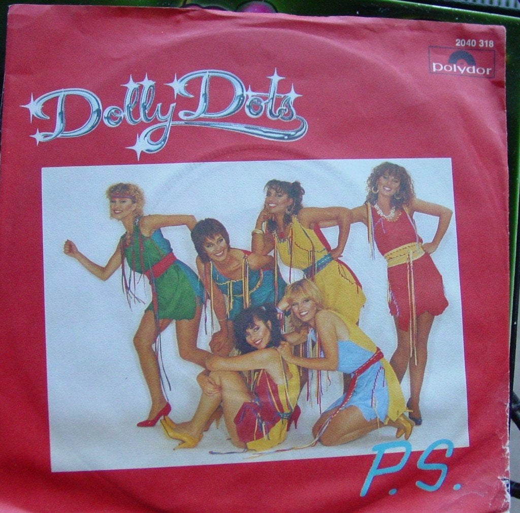 45T 7INCH VINYL SINGLE DOLLY DOTS, Ophalen of Verzenden