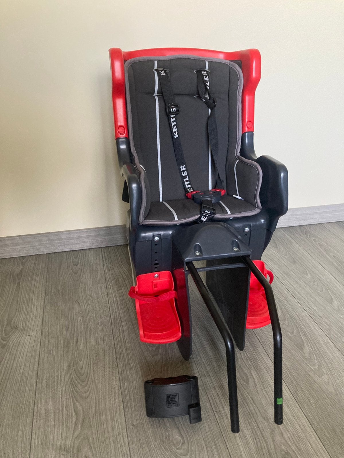 Fietsstoel Kettler, Fietsen en Brommers, Achterzitje, Ophalen, 15 t/m 25 kg, Gebruikt