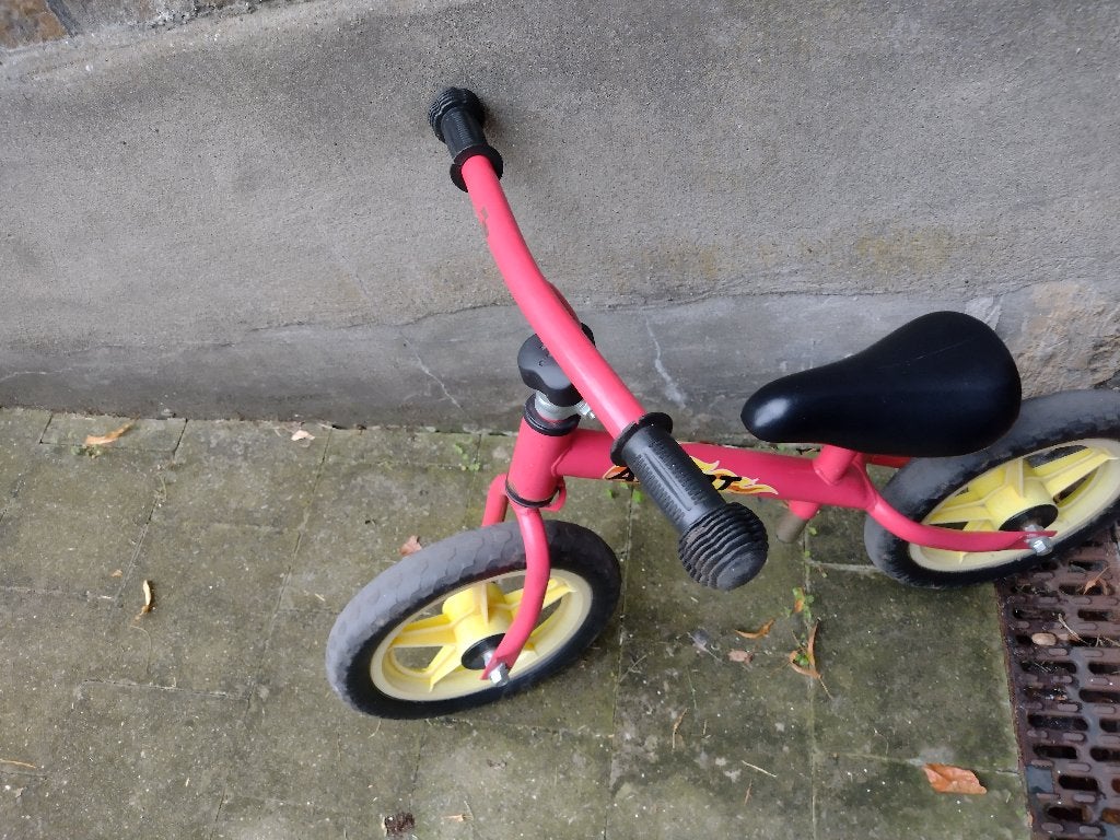loopfiets, Ophalen, Loopfiets