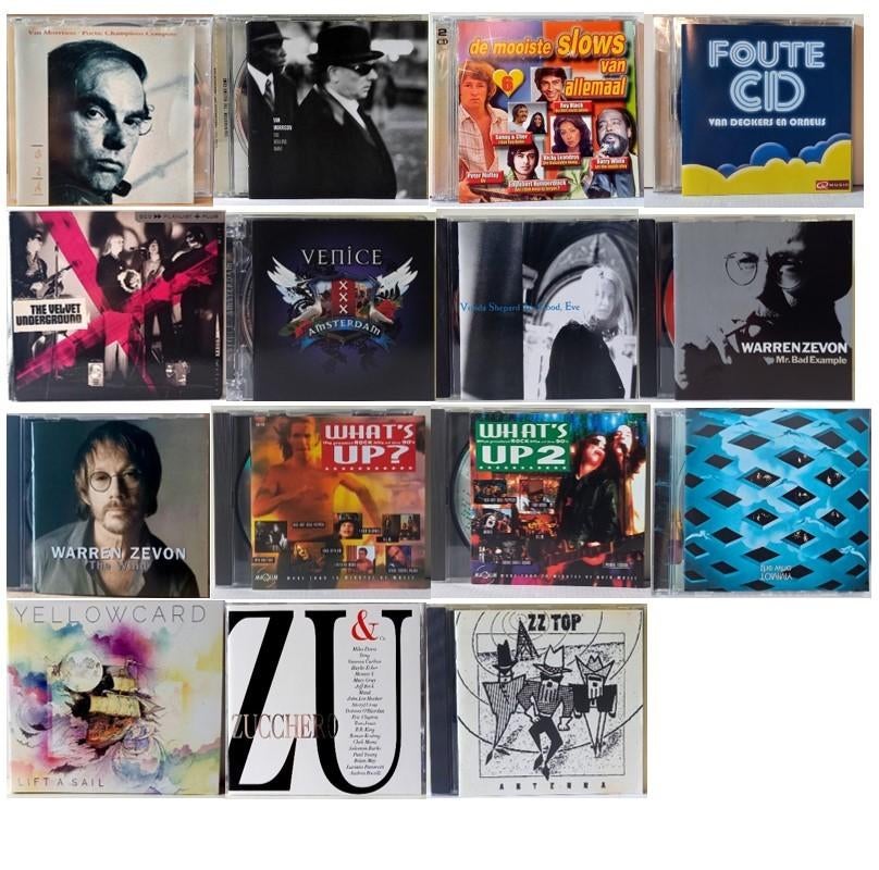 Pop & Rock cd's 'V - Z' en verzamel cd's  (zie omschrijving), Enlèvement ou Envoi, Utilisé