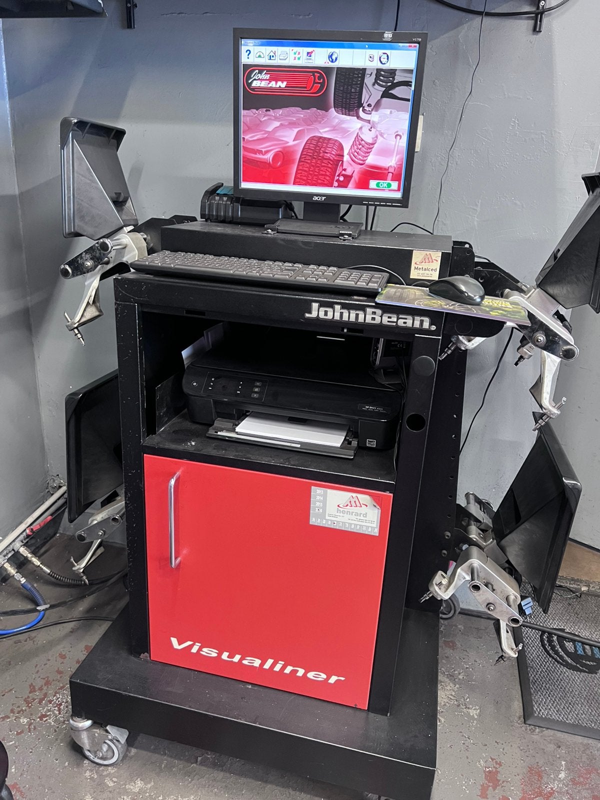 John bean uitlijning machine, Auto diversen, Ophalen, Gebruikt