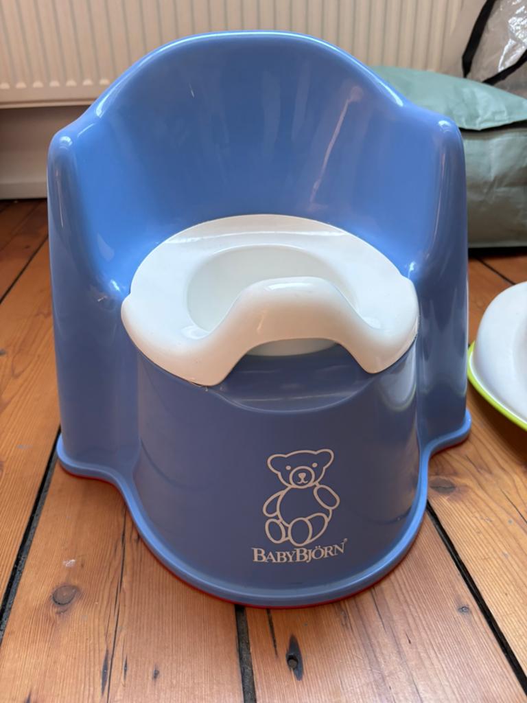 Potje Babybjörn en brilverkleiner Ikea, Enfants & Bébés, Bains & Soins, Autres marques, Enlèvement, Utilisé, Autres types