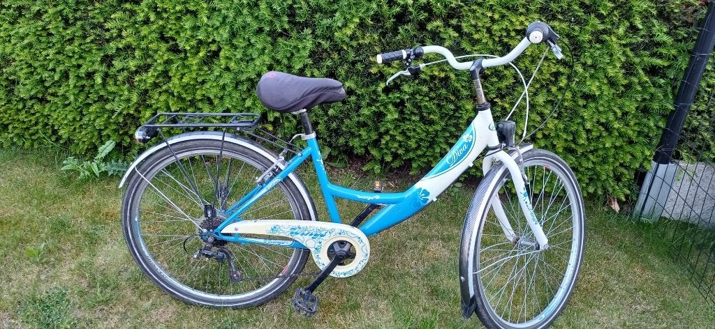 Meisjesfiets 26 inch, Fietsen en Brommers, Fietsen | Meisjes, Gebruikt, Versnellingen, Wings, Ophalen