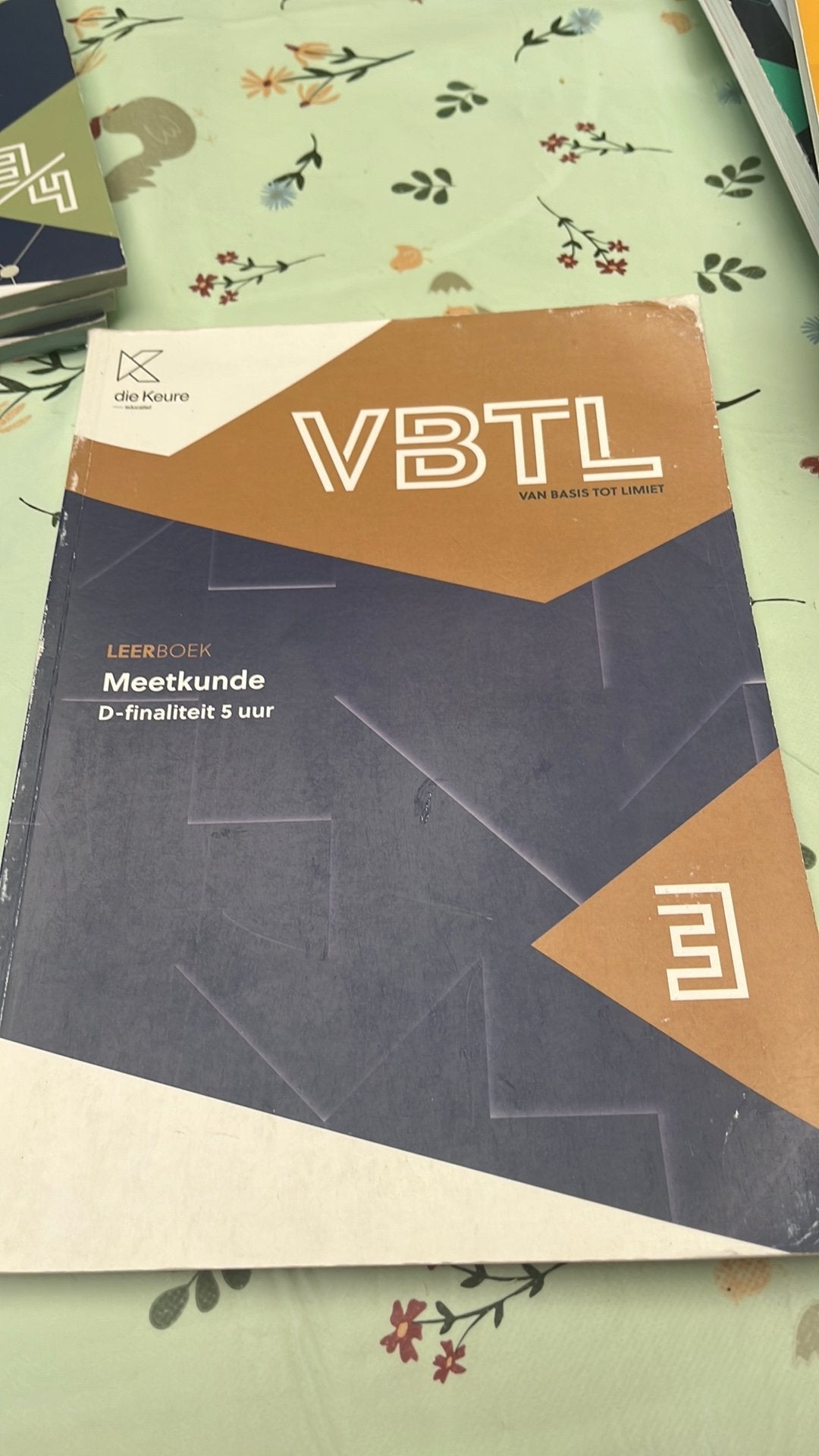 VBTL 3 – leerboek meetkunde (D – 5 uur) , Boeken, Ophalen of Verzenden, Gelezen, ASO, Wiskunde A
