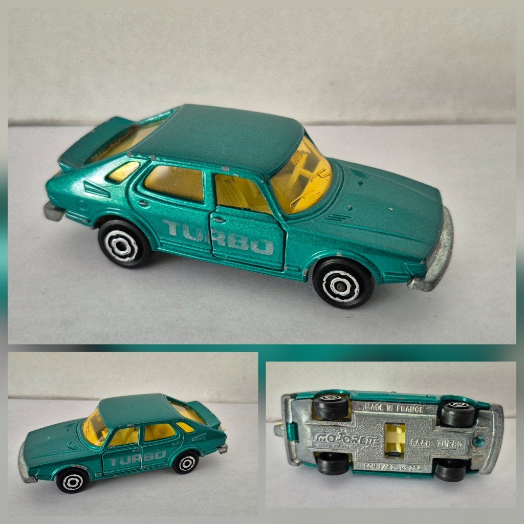 Majorette saab turbo (groen), Ophalen of Verzenden, Gebruikt, Auto