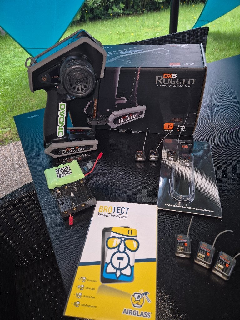 Spektrum DX6 Rugged, Ophalen, Gebruikt