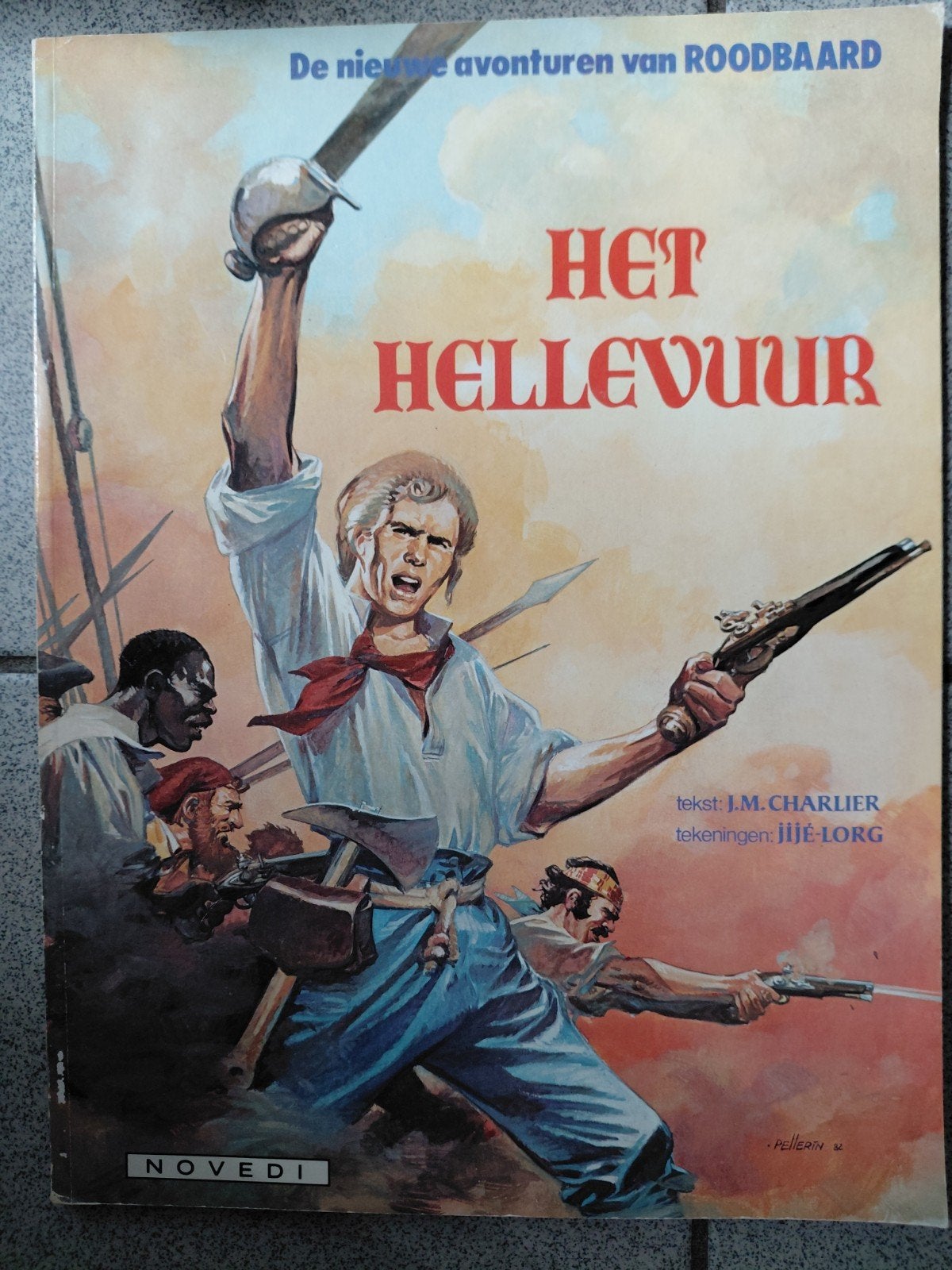 Roodbaard het hellevuur, Boeken, Ophalen of Verzenden