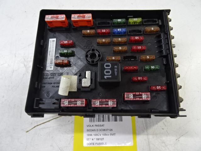 ZEKERINGKAST Volkswagen Passat (3C2) (3C0837126), Gebruikt, Volkswagen