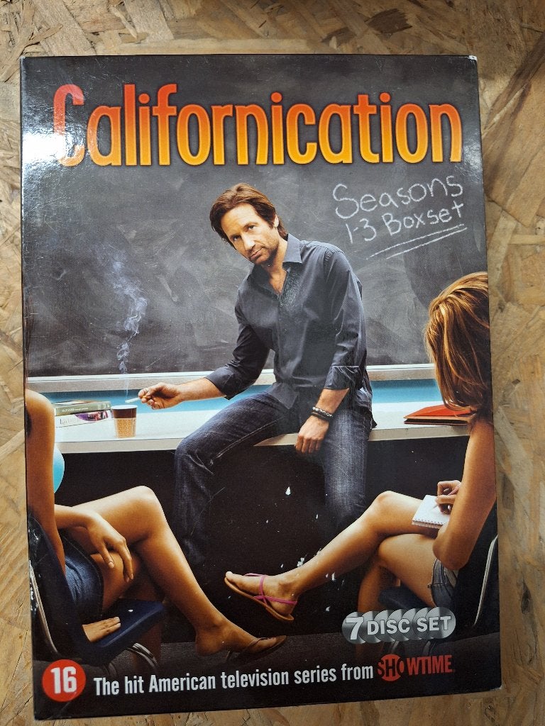 Californication seizoen 1,2,3, Cd's en Dvd's, Dvd's | Tv en Series, Ophalen, Zo goed als nieuw