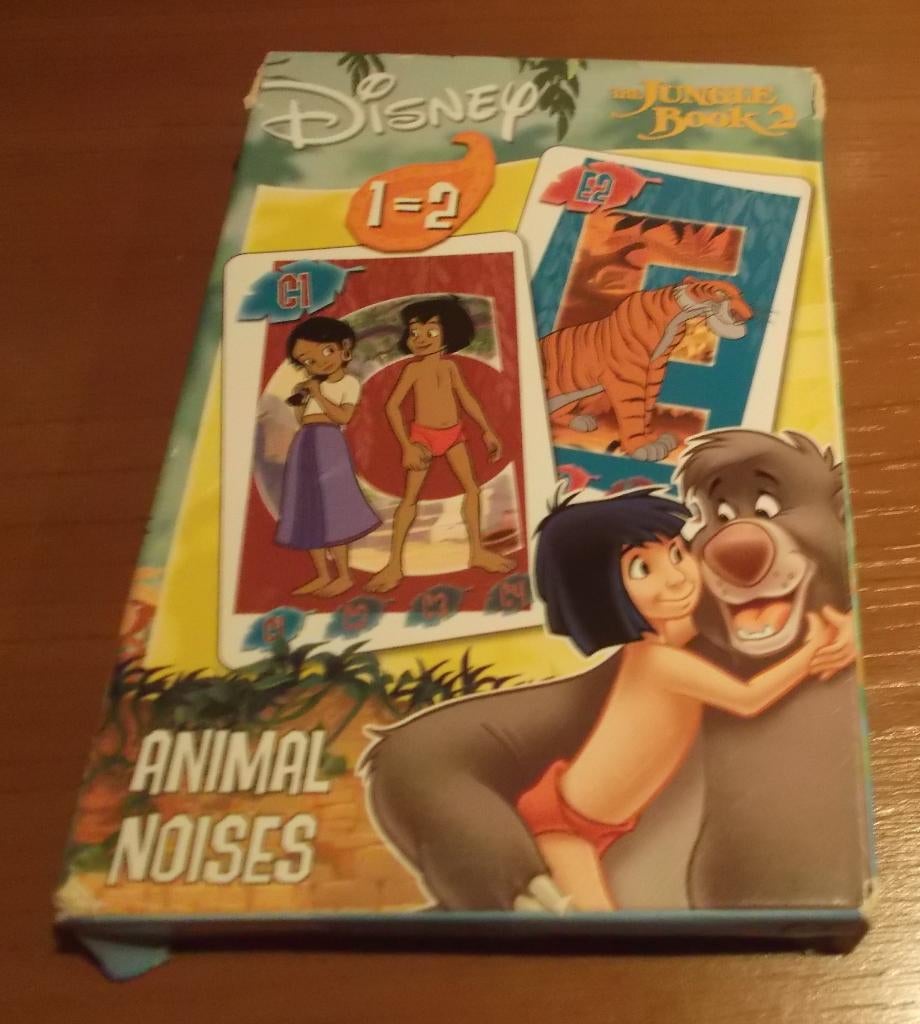 Kaartspel Disney The Junglebook 2, Ophalen, Zo goed als nieuw, Disney